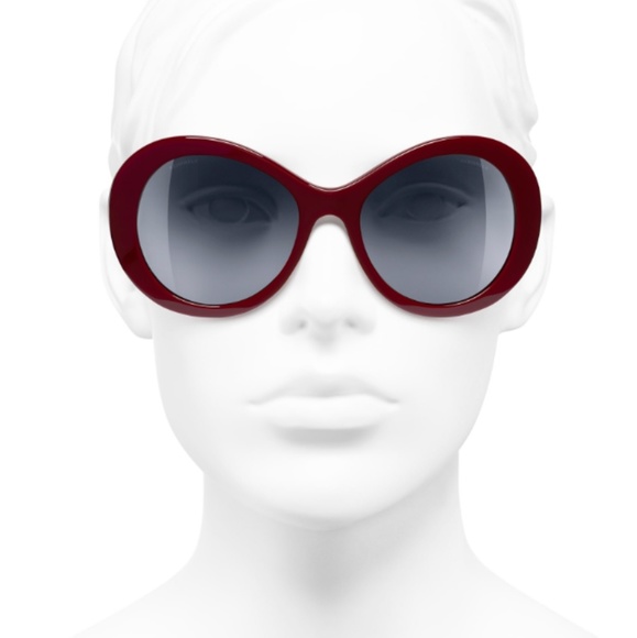 CHANEL Oval Sunglasses - Picture 7 of 7